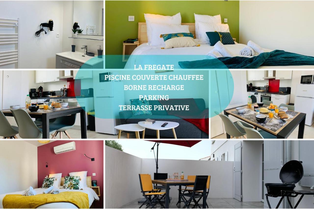 Le Vaisseau Maison Avec Piscine/Parking/Wifi/Plages 5Kms Les Mathes Esterno foto