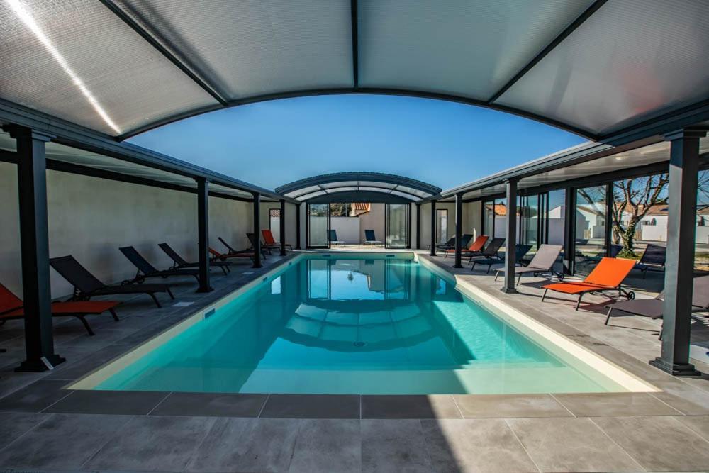 Le Vaisseau Maison Avec Piscine/Parking/Wifi/Plages 5Kms Les Mathes Esterno foto