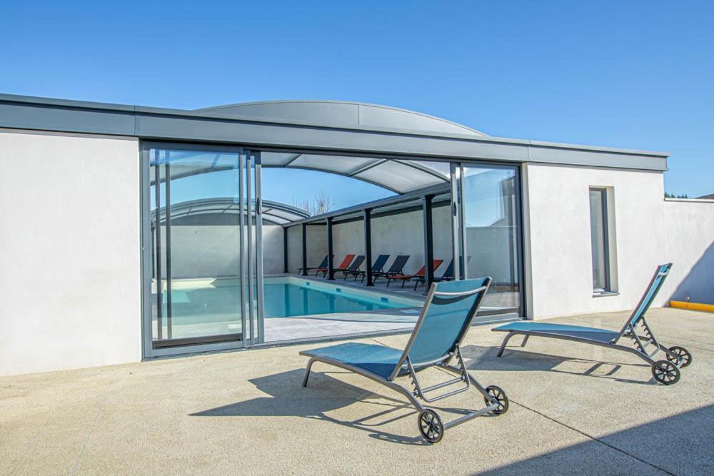 Le Vaisseau Maison Avec Piscine/Parking/Wifi/Plages 5Kms Les Mathes Esterno foto